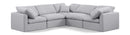 Indulge - Linen 5 Piece Modular Corner Sectional