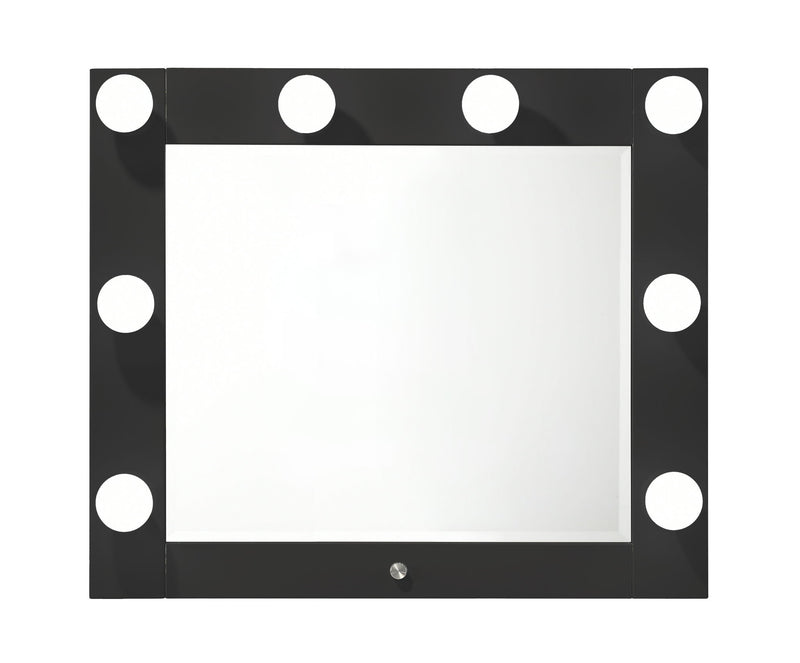 Luxo - Vanity Top With LED - Black