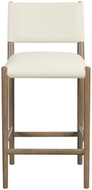 Andie - Upholstered Counter Stool - Brown Base