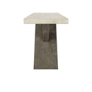 Durant - Console Table - Distressed Gray / Weathered Chalk