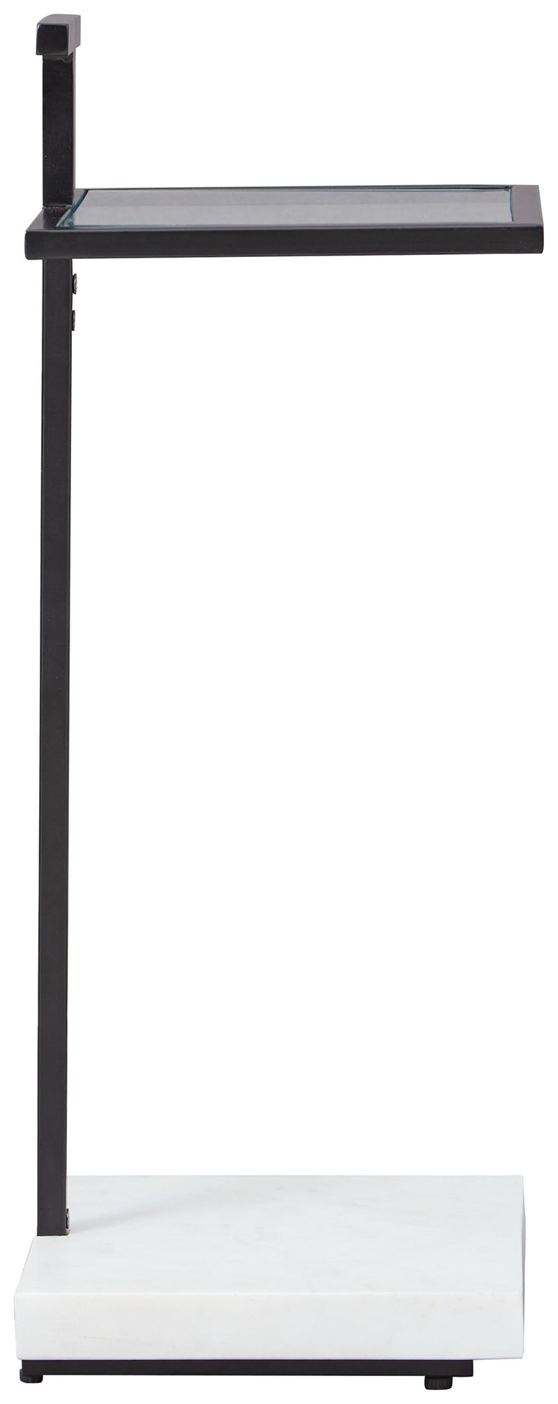 Mannill - Accent Table - Black / White