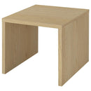 Canoga - Engineered Wood Accent Side End Table - Light Oak