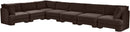 Hammond - Velvet Performance Fabric Upholstered 7 Piece Sectional