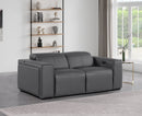 1224 - 2-Piece Modular Power Reclining Loveseat In With 2 Power Recliners & Power Headrests