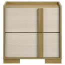 Hyland - 2-Drawer Nightstand Bedside Table - Natural