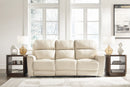 Dahlmoore - Power Reclining Sofa - Almond