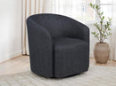 Mossbrook - Fabric Upholstered Swivel Accent Chair