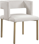 Caleb - Dining Chair with Gold Legs (Set of 2)