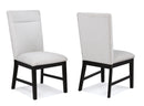 Sebastian - Side Chair (Set of 2) - Black / Gray