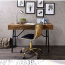 Jalia - Writing Desk - Rustic Oak & Black