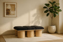 Pavilion - 6 Piece Modular Bench With Natural Base