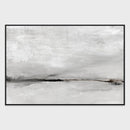 Hush - 60" x 40" Painting Art by Buddy Whitlock - Pearl Silver