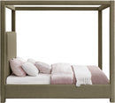 Eden - Boucle Fabric Upholstered Bed