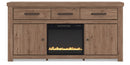 Garistyn - TV Stand With Fireplace Option