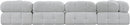Ames - 6 Piece Fabric Modular Sectional