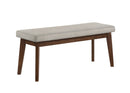 Salerno - Bench - Gray / Brown
