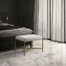 Valley - Bench With Gold Frame