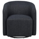 Mossbrook - Fabric Upholstered Swivel Accent Chair