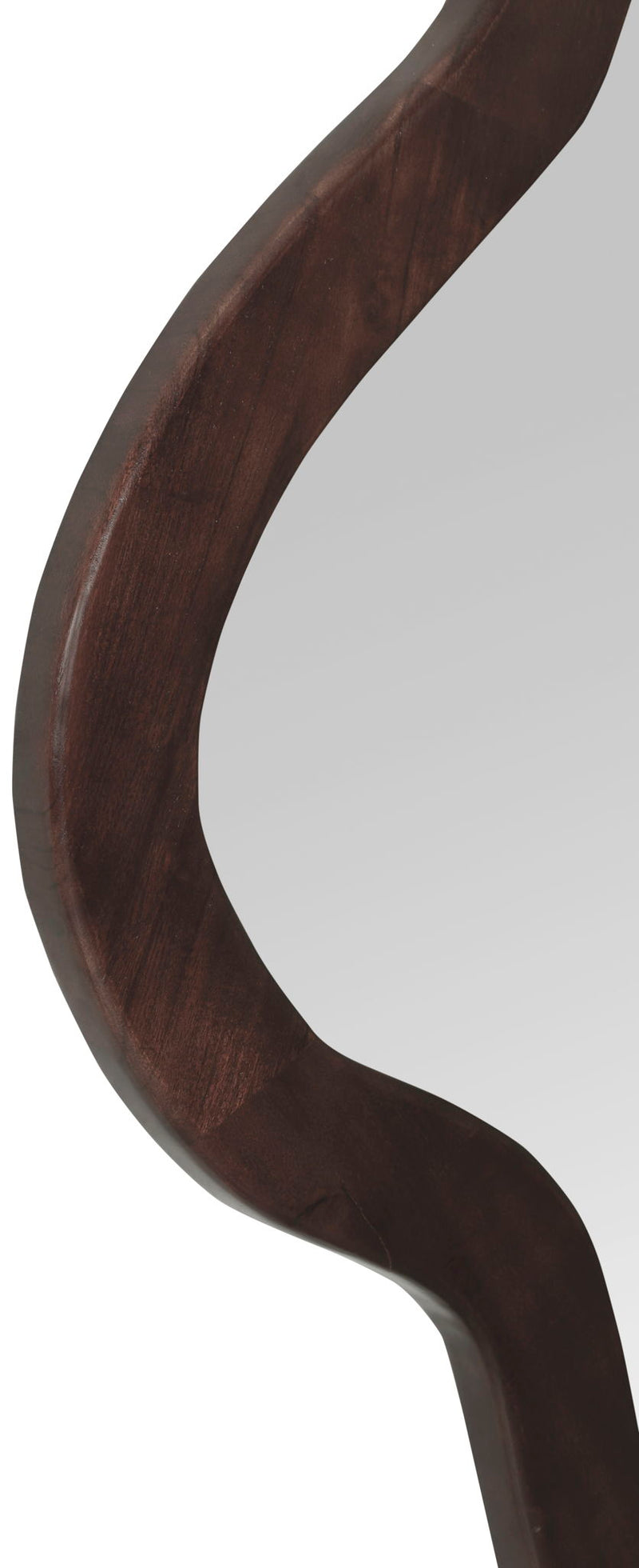 Oblique - Mirror - Wood
