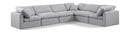 Indulge - Linen 6 Piece Modular Corner Sectional