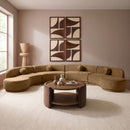 Avra - 189" Velvet Performance Fabric Upholstered Sectional
