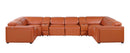 1224 - 8-Piece U-Shaped Sectional Sofa In With 2 Power Recliners & Power Headrests