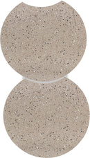 Dimple - Modular End Table - Terazzo Finish