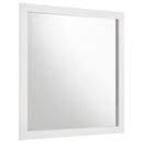 Ines - Dresser Mirror Holographic - White High Gloss