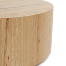 Layne - Round Coffee Table With Casters