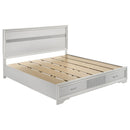 Miranda - Storage Wood Panel Bed