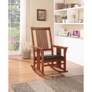 Kloris - 43" Rocking Chair - Tobacco