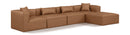 Cube - 5 Piece Modular Sectional With Chaise