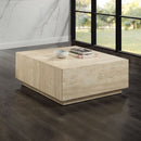 Deon - Coffee Table - Beige Marble