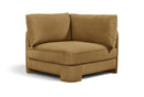 Hammond - Velvet Performance Fabric Upholstered Corner Chair