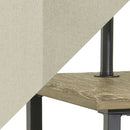 Shianne - Metal Tray Lamp  - Black