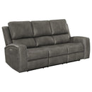 Brickston - Triple Power Reclining Sofa