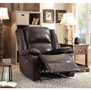 Vita - Motion Recliner - Espresso Synthetic Leather