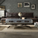 Brancaster - 51" Coffee Table - Aluminum
