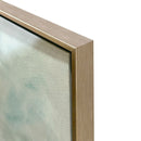Turk - 60" x 40" Painting Art by Buddy Whitlock - Beige / Blue