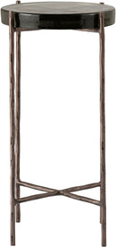 Vetra - Iron Base Bunching End Table - Bronze