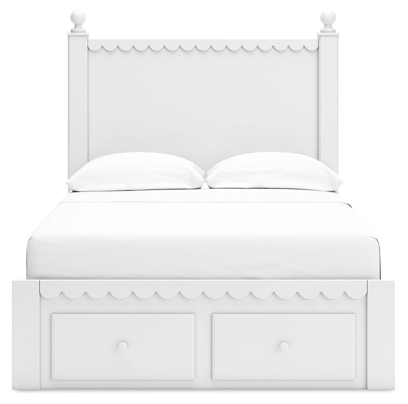 Mollviney - Storage Panel Bedroom Set