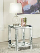Valentina - Square Glass Top Table