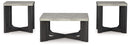 Sharstorm - Occasional Table Set (Set of 3) - Two-tone Gray