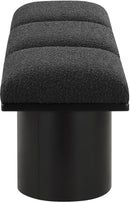 Pavilion - 3 Piece Modular Bench With Black Base