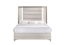 Zambrano - Queen Bed With LED - White
