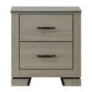 Joanna - Nightstand - Weathered Gray