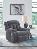 Observation - Power Rocker Recliner - Steel