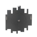 Ornat - 22" Wall Clock - Faux Square Diamonds