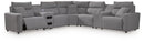 Modmax II - Reclining Sectional - Salt And Pepper