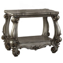 Versailles - End Table - Antique Platinum